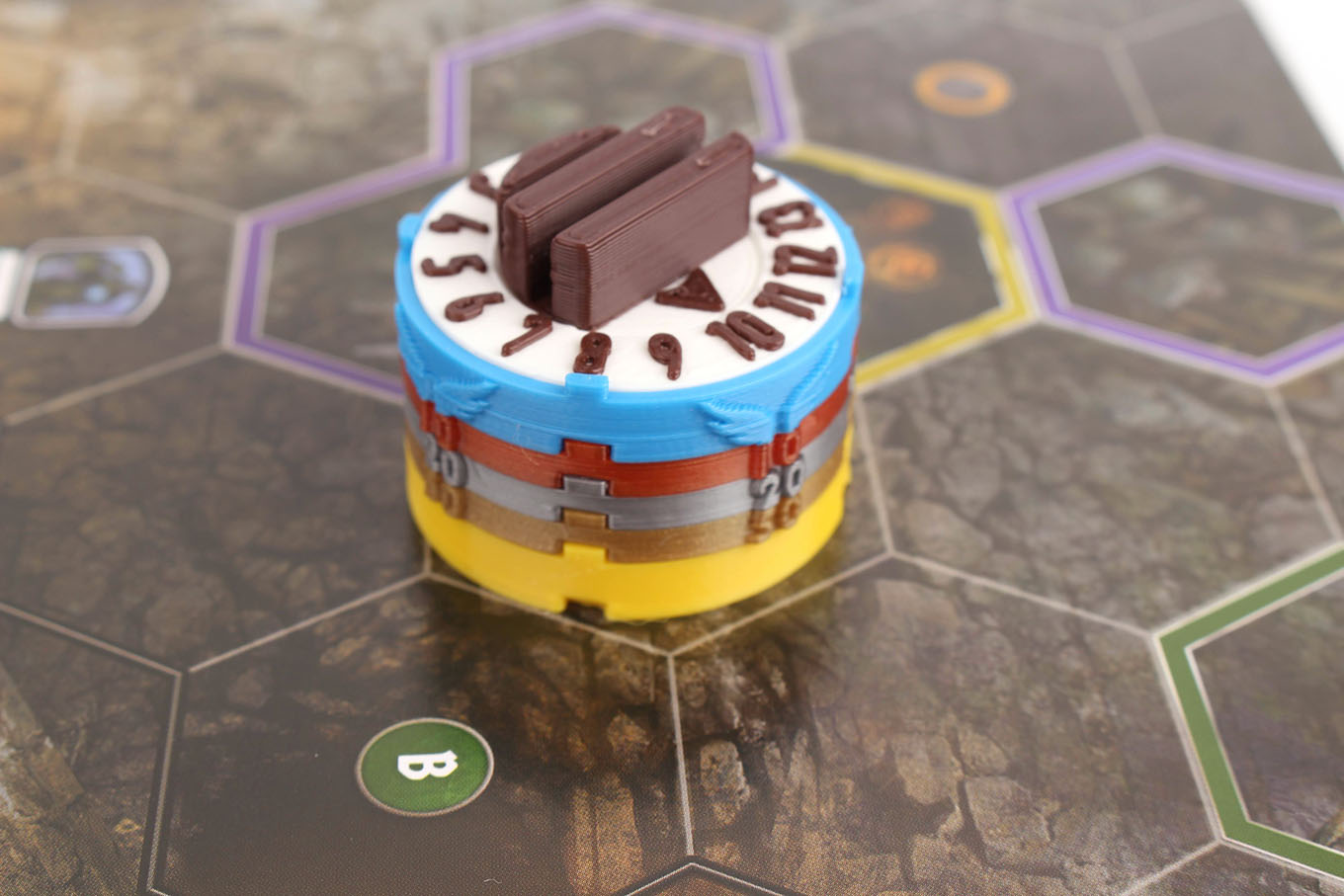 Myší Doupě Gloomhaven - Počítadla životů Varianta: Kroužek pro létající monstra Obrázek