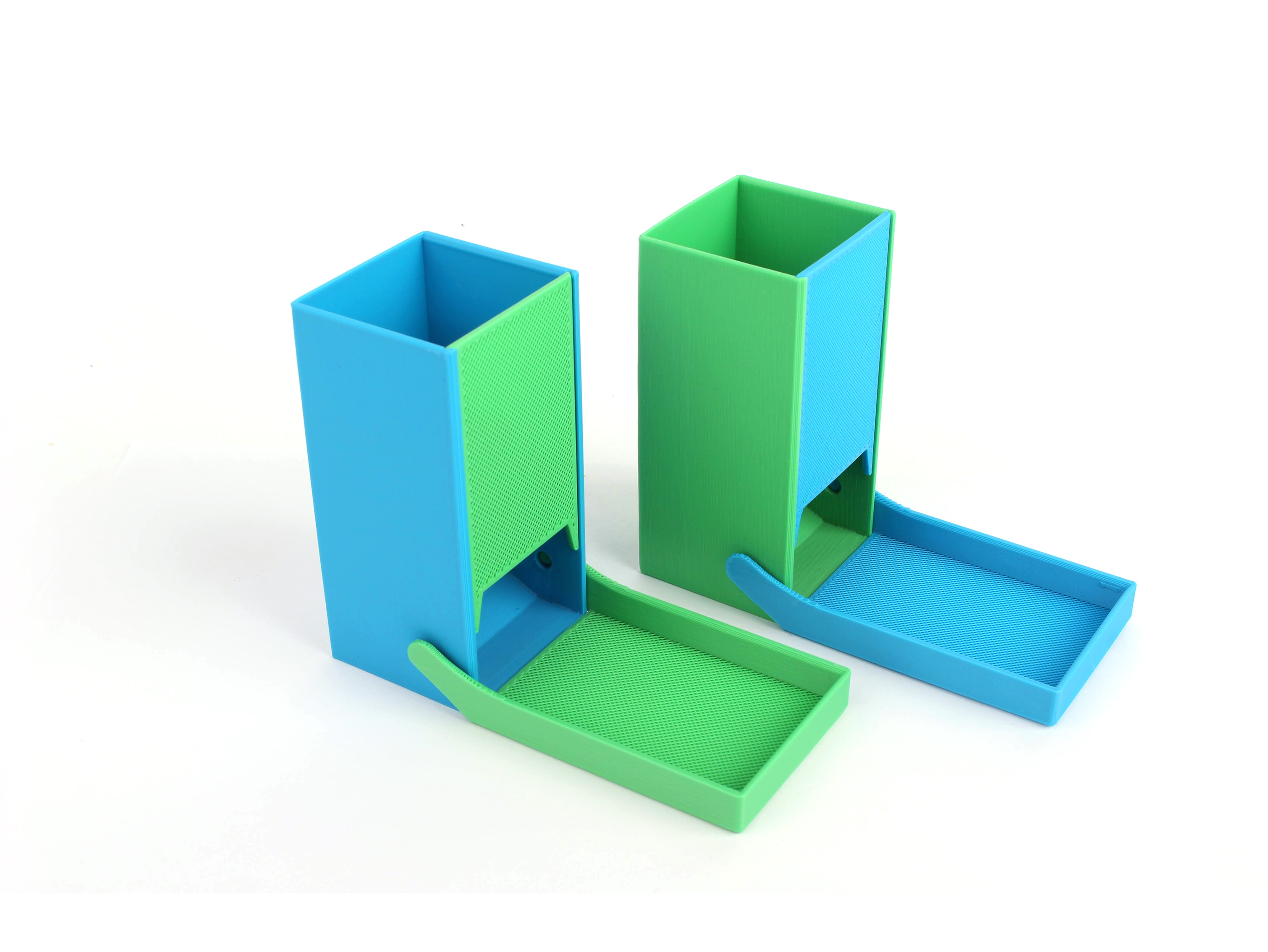 Myší Doupě Házecí věž - skládací Barva: Modrá Obrázek