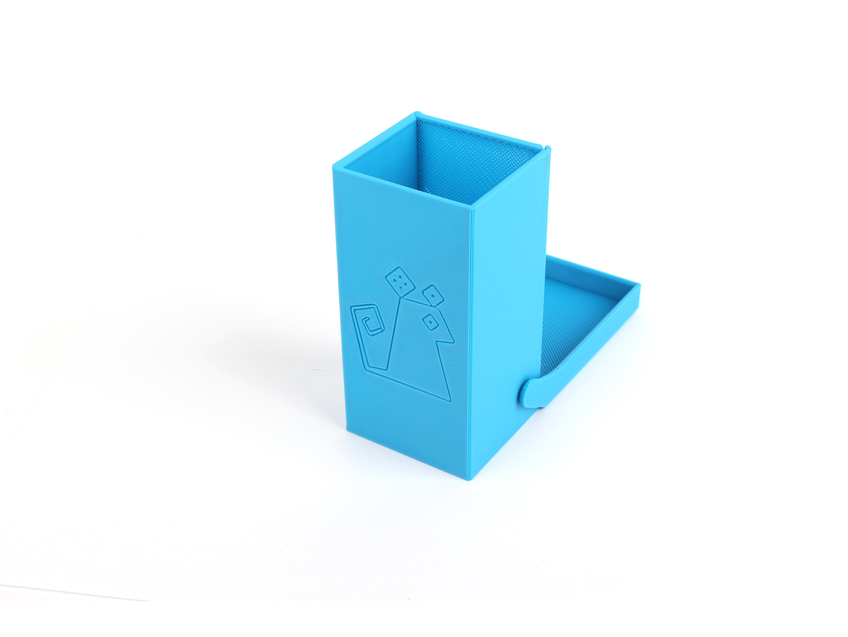 Myší Doupě Házecí věž - skládací Barva: Modrá Obrázek