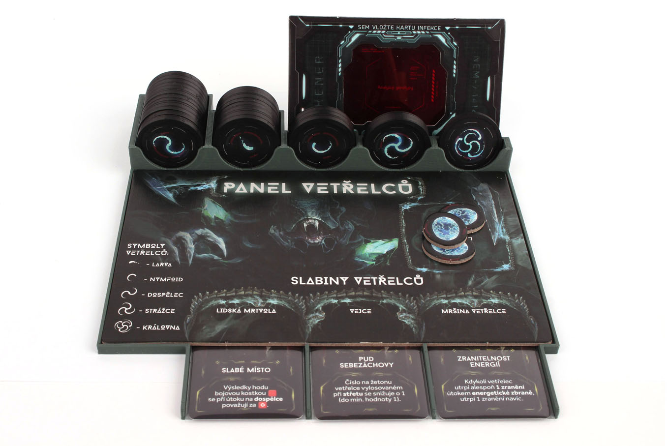 Myší Doupě Nemesis - Deska vetřelců / Laboratoř Varianta: základní hra Obrázek