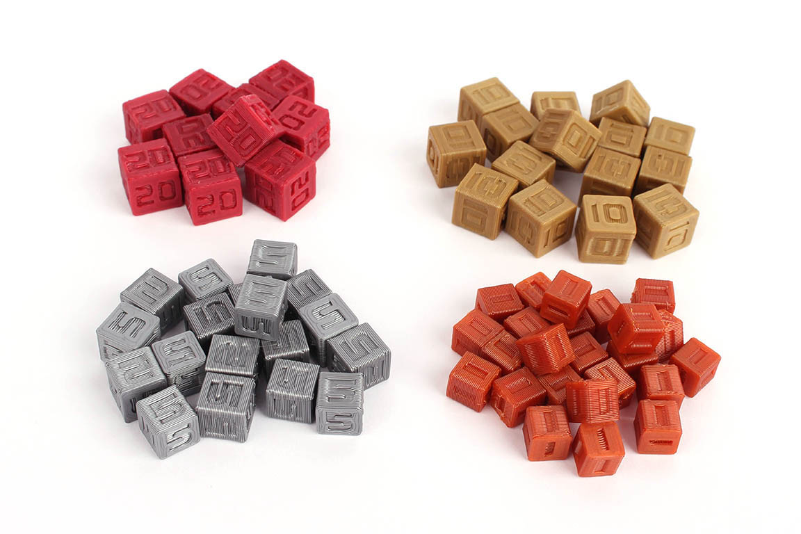 Myší Doupě Mars: Teraformace - Kostky surovin Mars sady: Velká sada (200 ks) Obrázek