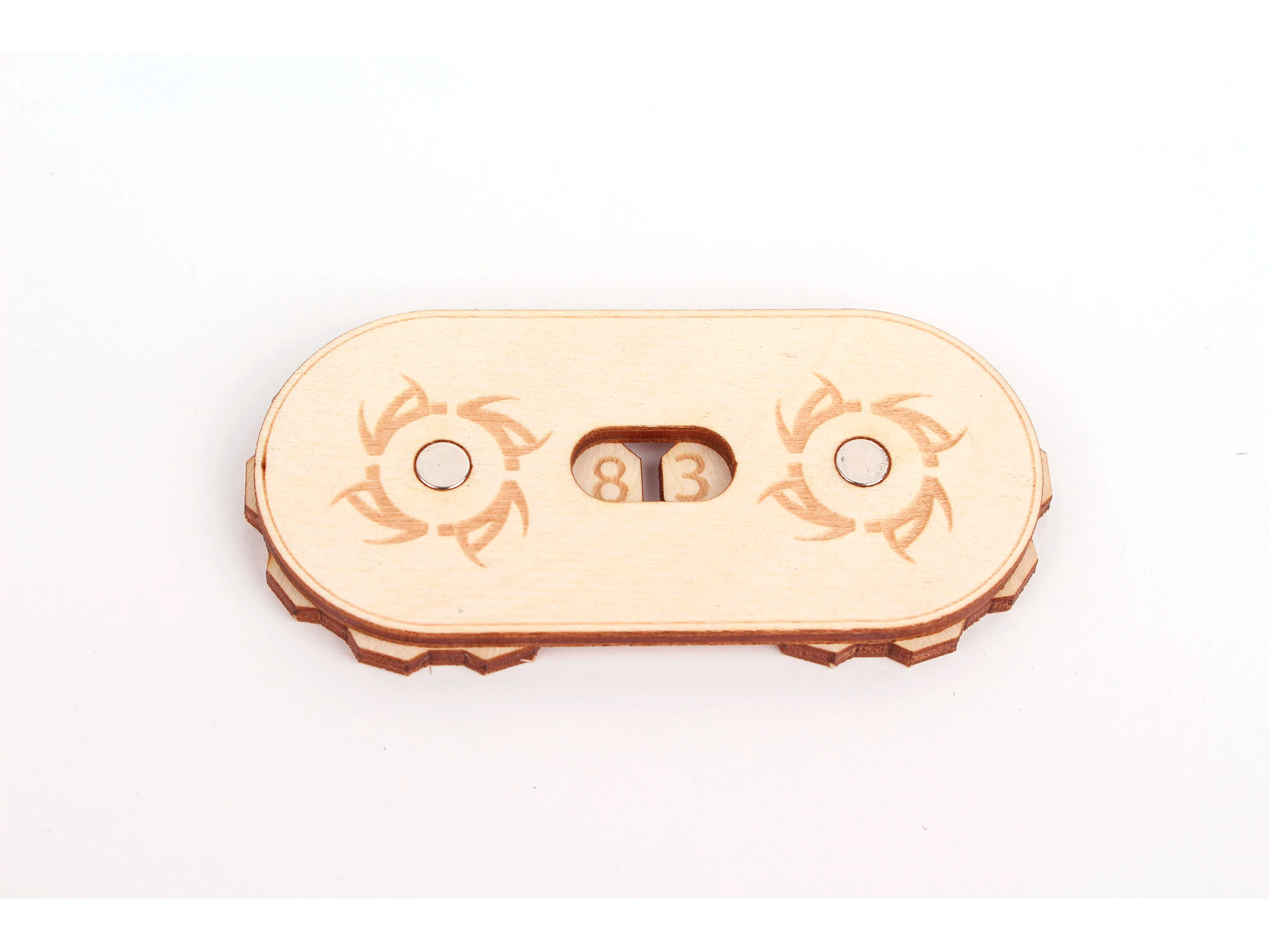 Myší Doupě Herní počítadlo - Dvojité (0-99) Barva: Přírodní, Varianta: Varianta 2 Obrázek