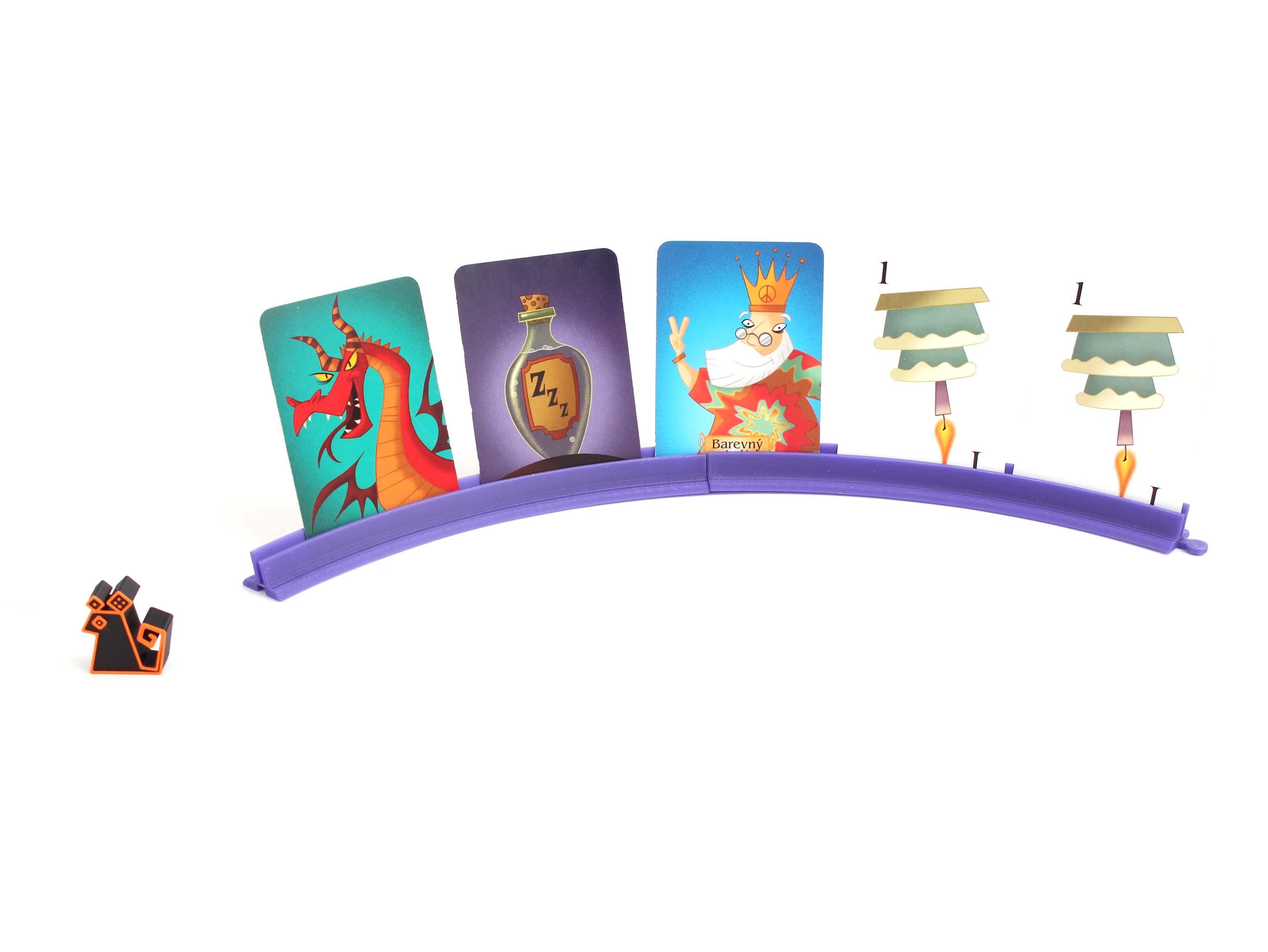 Myší Doupě Držák karet Barva: Černá Obrázek