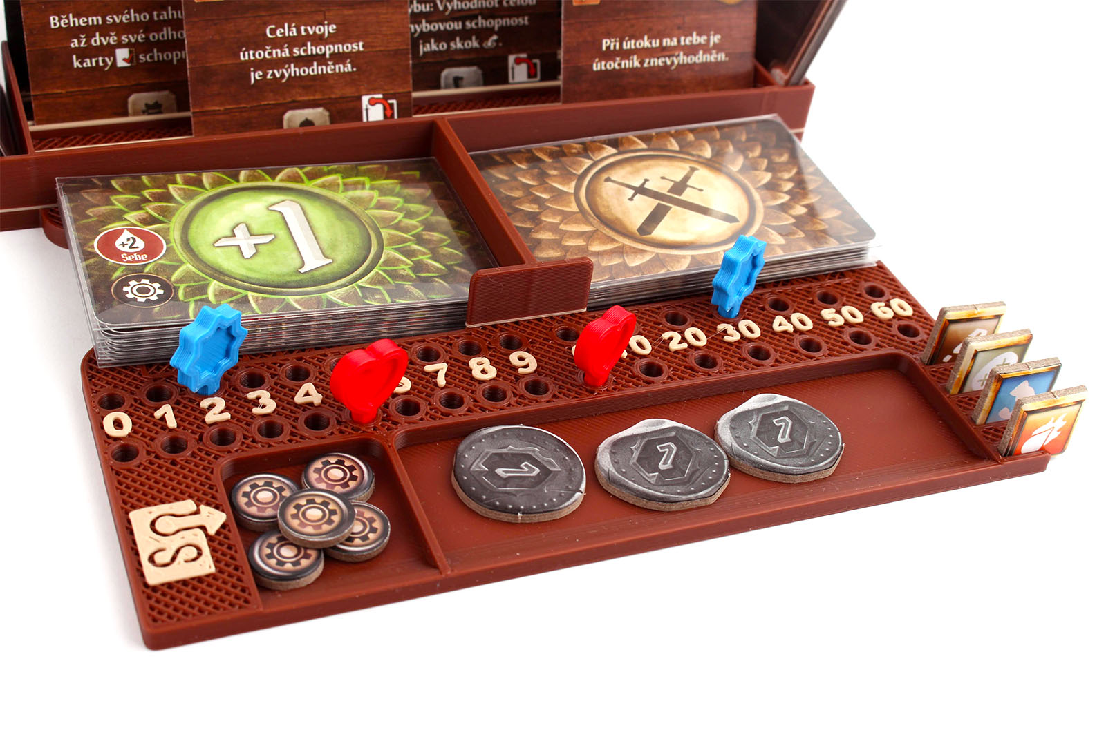 Myší Doupě Gloomhaven - Deska hráče Velikost: Velká Obrázek