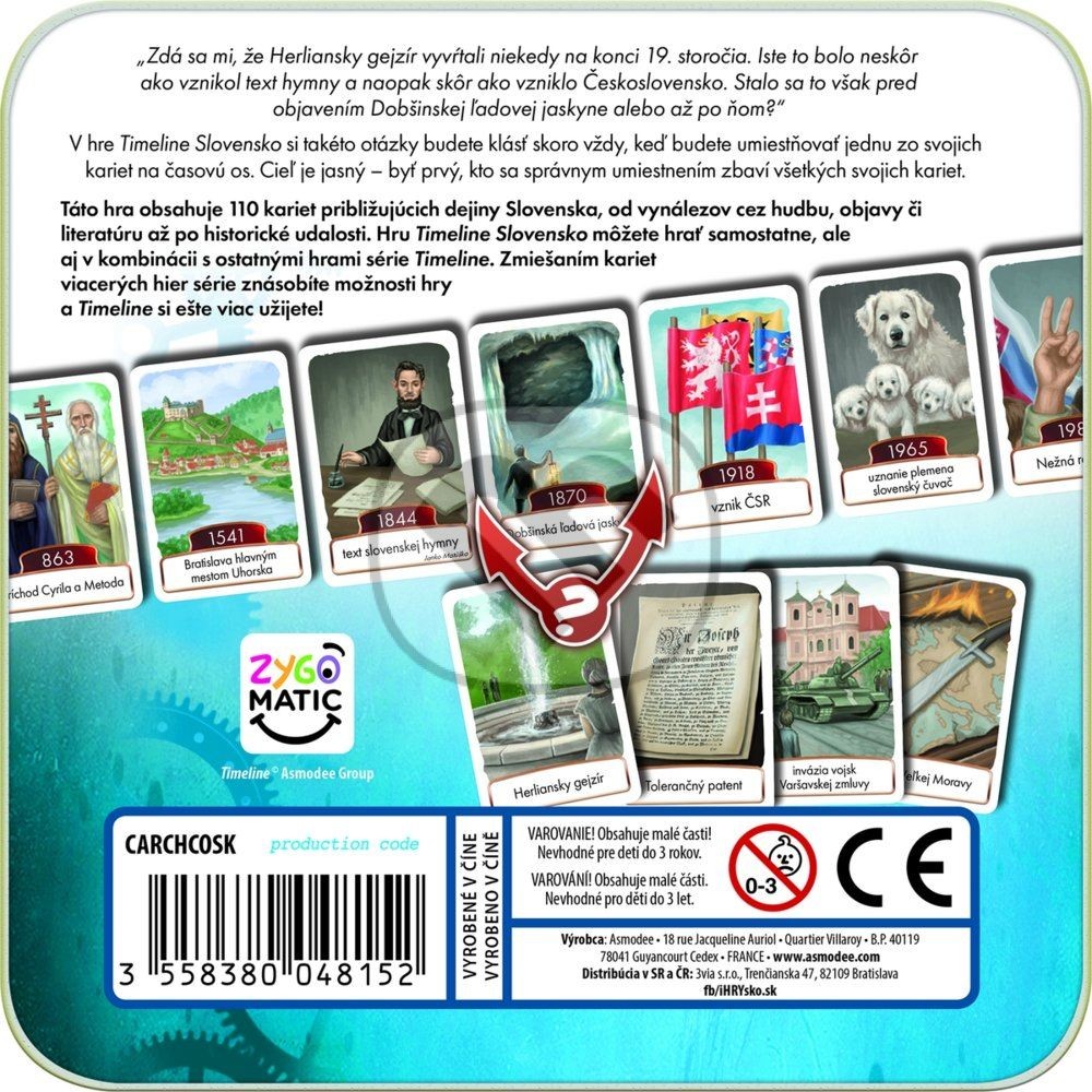 REXhry Timeline: Slovensko Obrázek