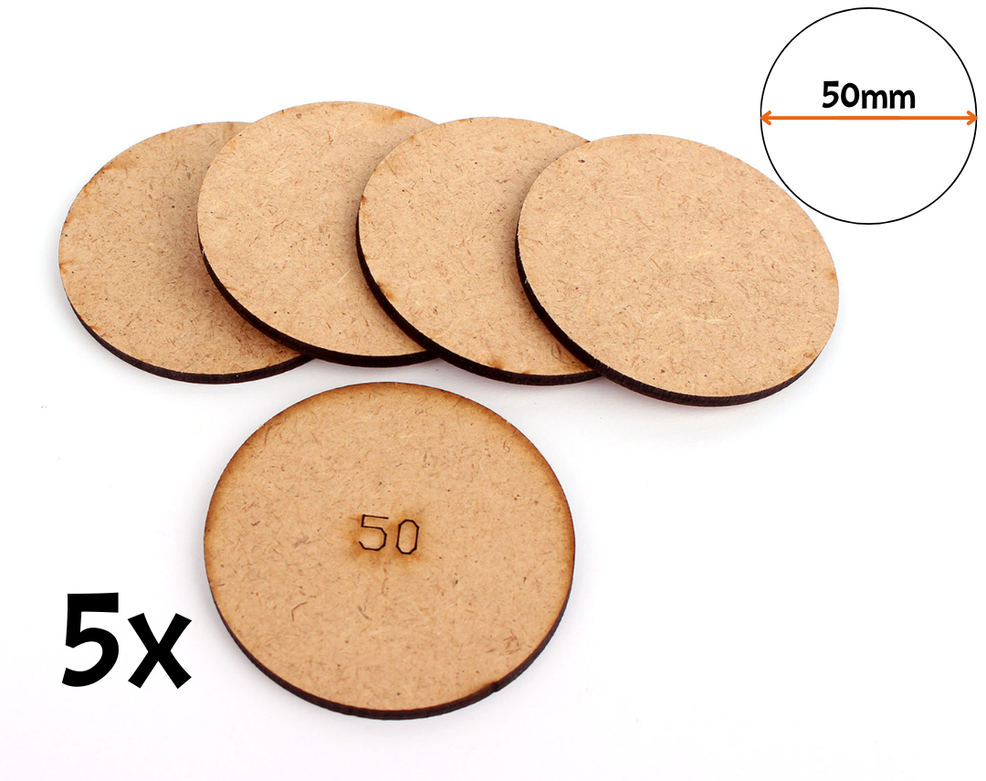 Myší Doupě Podstavce kulaté - 32mm Obrázek