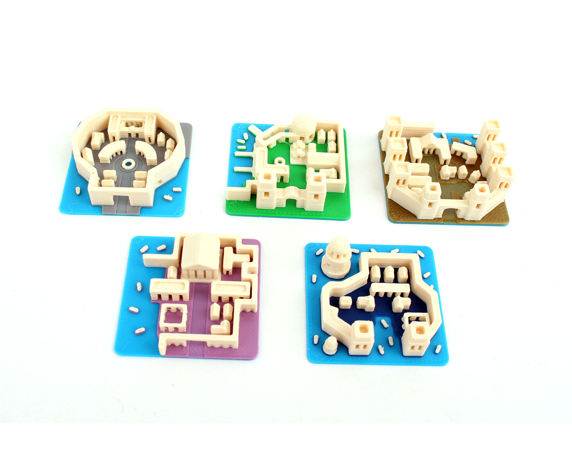 Myší Doupě Cyclades: Titans - 3D Budovy Obrázek