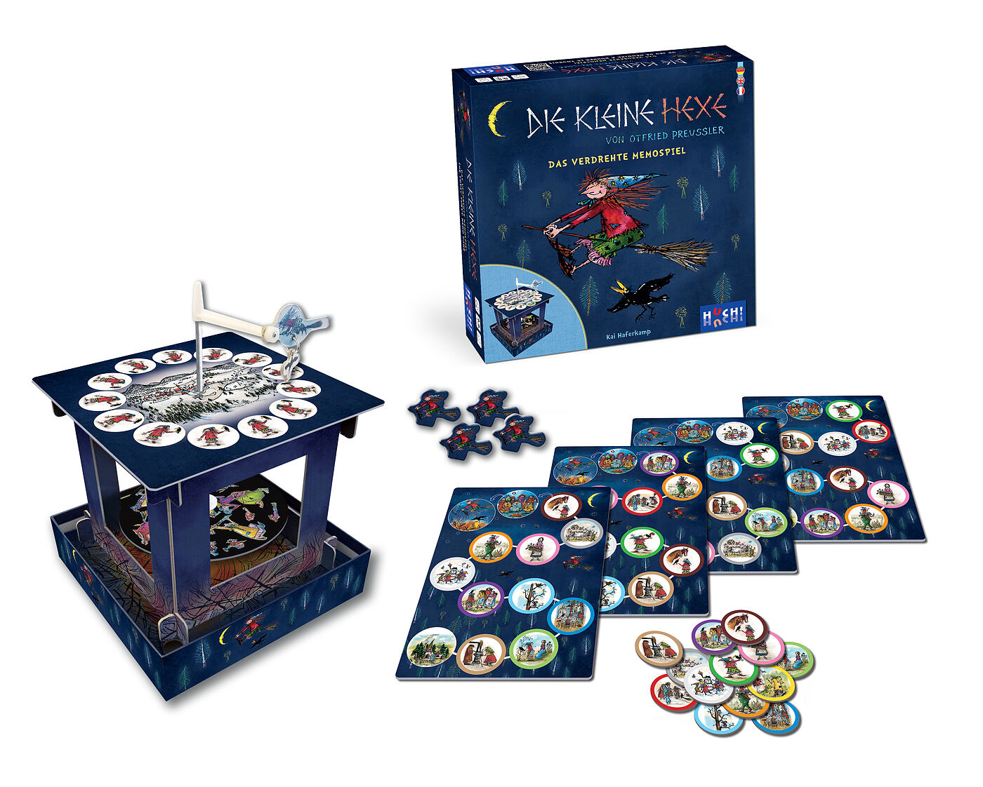 Huch Die kleine Hexe: Das verdrehte Memospiel Obrázek