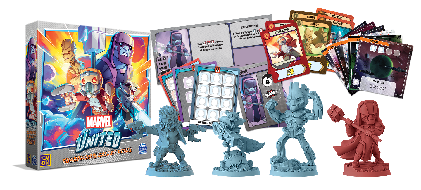 Cool Mini Or Not Marvel United: Guardians of the Galaxy Remix Obrázek