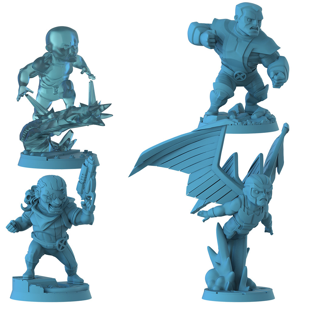 Cool Mini Or Not Marvel United: X-Men – Gold Team Obrázek