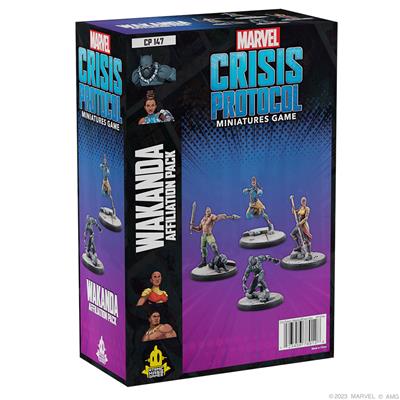 Atomic Mass Games Marvel Crisis Protocol – Wakanda Affiliation Pack Obrázek