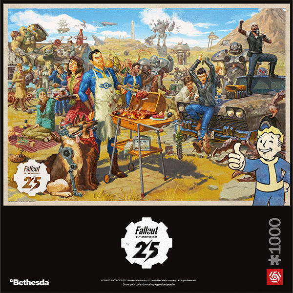 Good Loot Gaming Puzzle: Fallout 25th Anniversary puzzle 1000 Obrázek