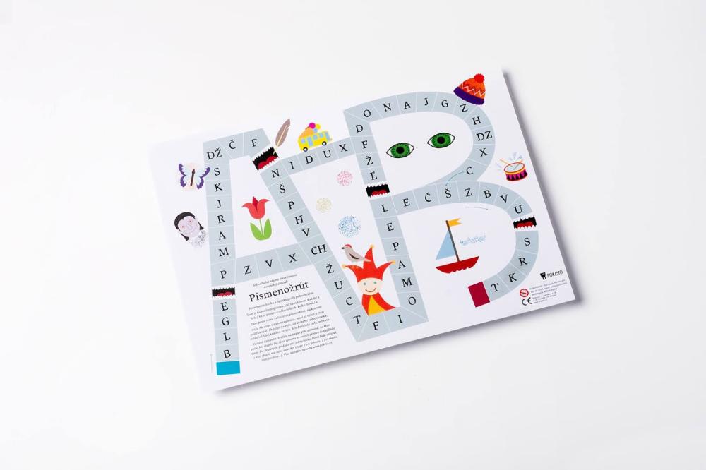 Poketo SK Poketo Hra s abecedou Písmenožrout Obrázek