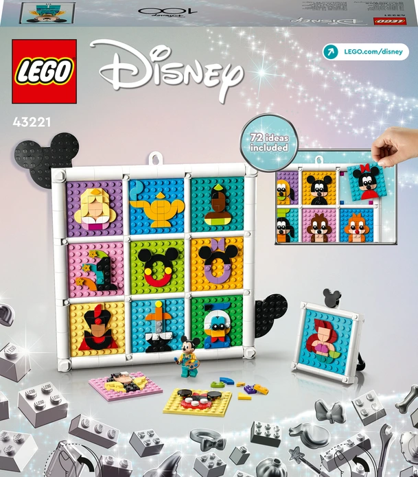 LEGO® 100 let oblíbených animovaných postav Disney 43221 Obrázek