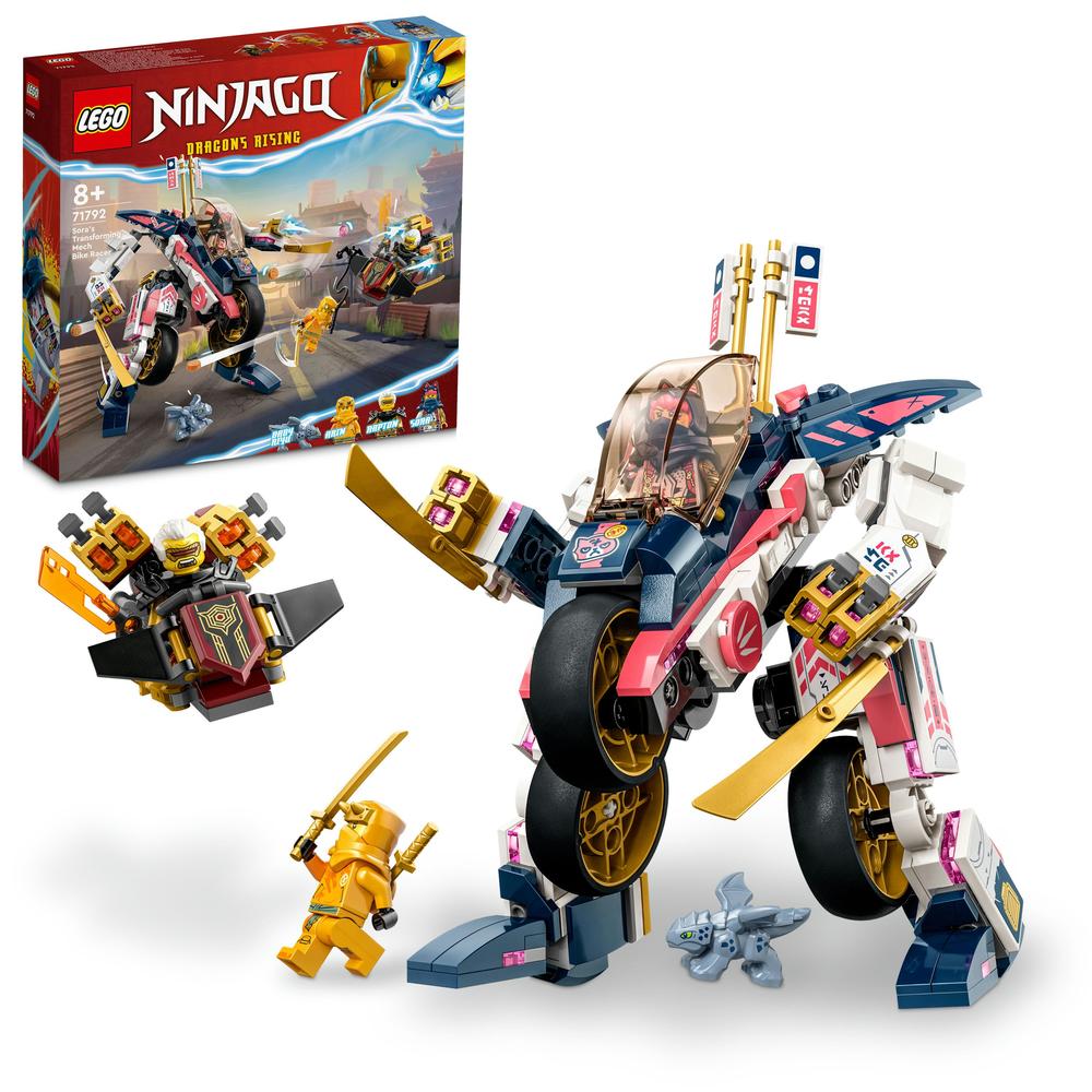 LEGO® Sora a její transformační motorobot 71792 Obrázek