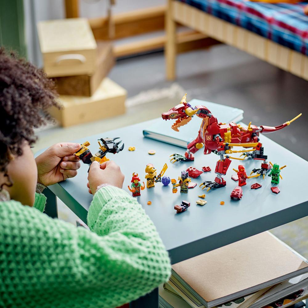 LEGO® Heatwave a jeho transformační lávový drak 71793 Obrázek
