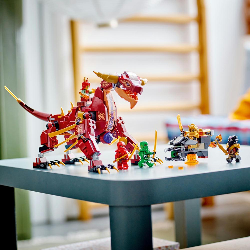 LEGO® Heatwave a jeho transformační lávový drak 71793 Obrázek