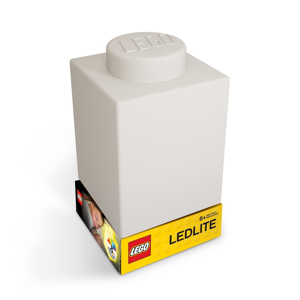 LEGO LED Lite LEGO Classic Silikonová kostka noční světlo Barva: Červená Obrázek
