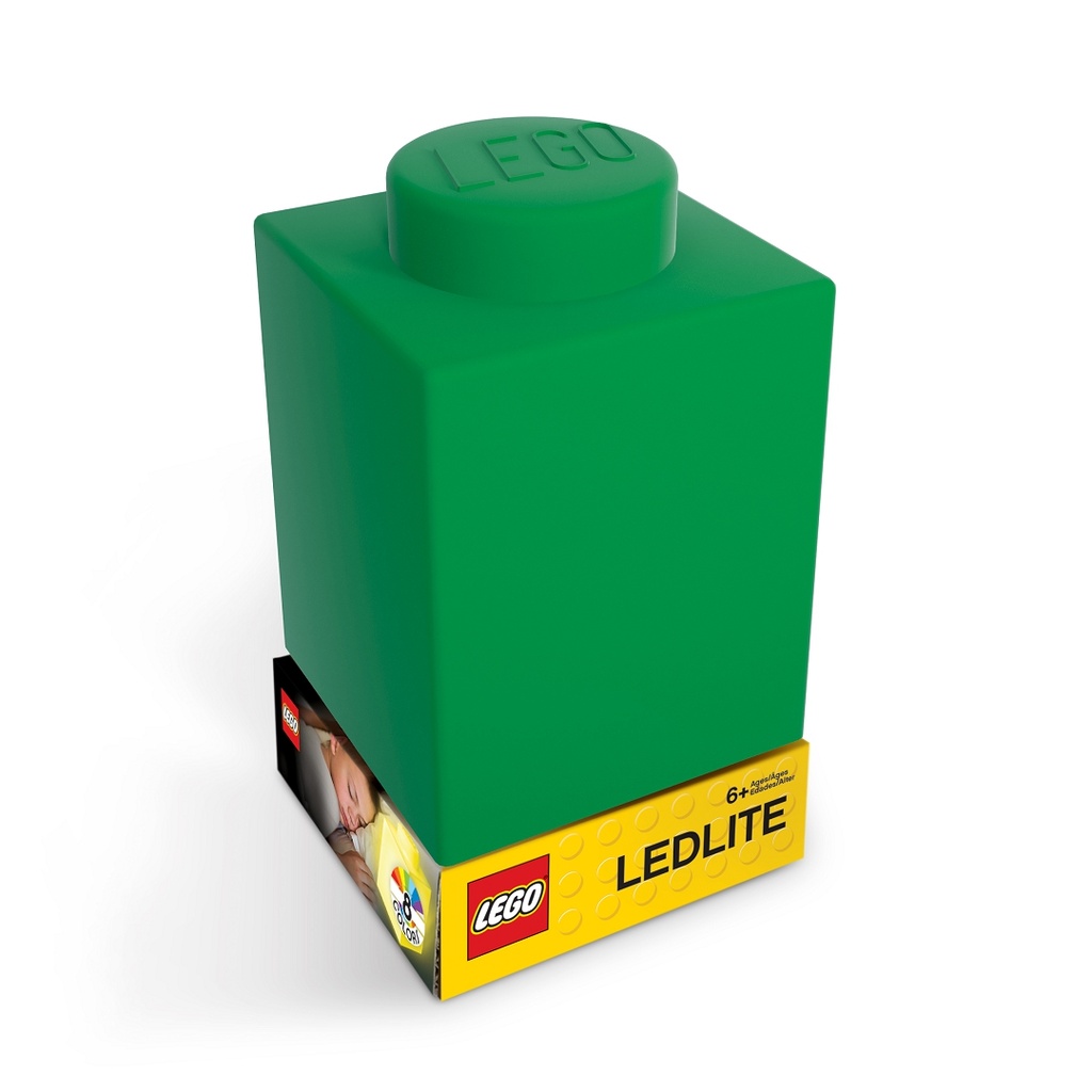 LEGO LED Lite LEGO Classic Silikonová kostka noční světlo Barva: Červená Obrázek