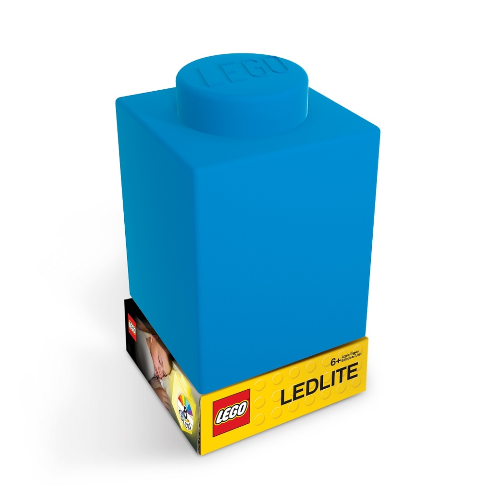 LEGO LED Lite LEGO Classic Silikonová kostka noční světlo Barva: Červená Obrázek