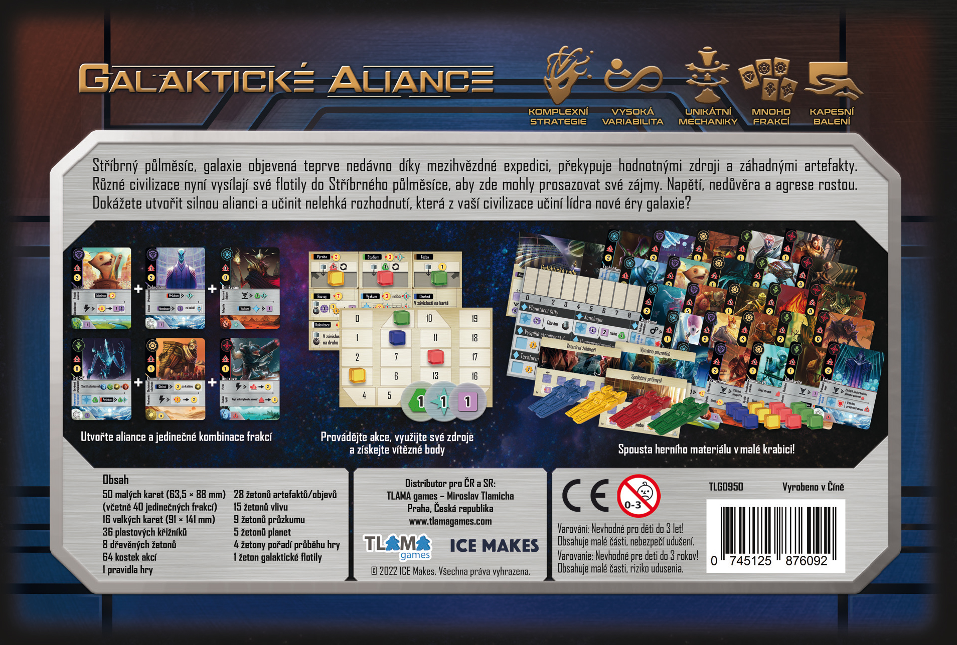 TLAMA games Galaktické aliance Obrázek