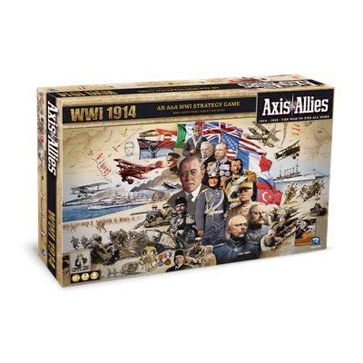 Hasbro Gaming Axis & Allies: WWI 1914 Obrázek