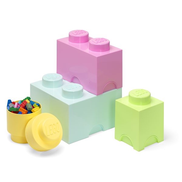 LEGO Storage LEGO úložné boxy Multi-Pack 4 ks - pastelové Obrázek