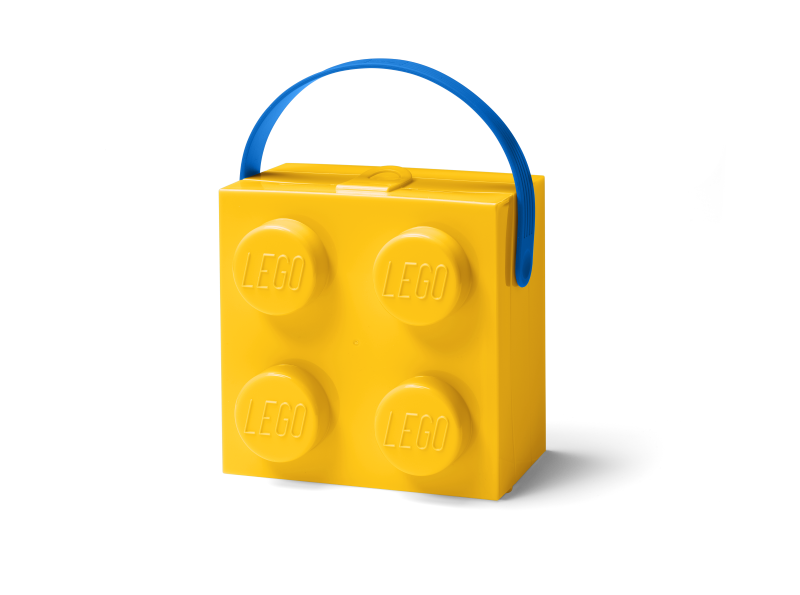 LEGO Storage LEGO® box s rukojetí Barva: Žlutá Obrázek