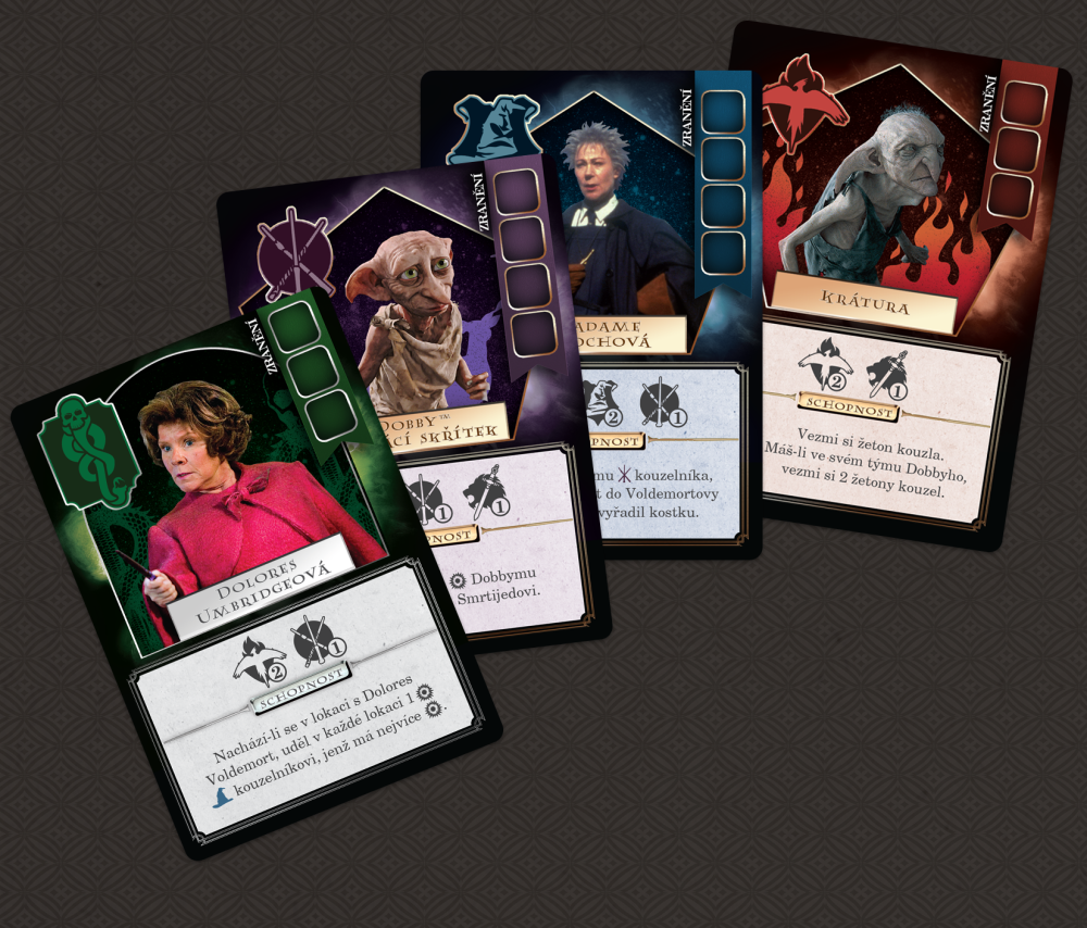 REXhry Harry Potter: Vzestup Smrtijedů + sada 4 promo karet Obrázek