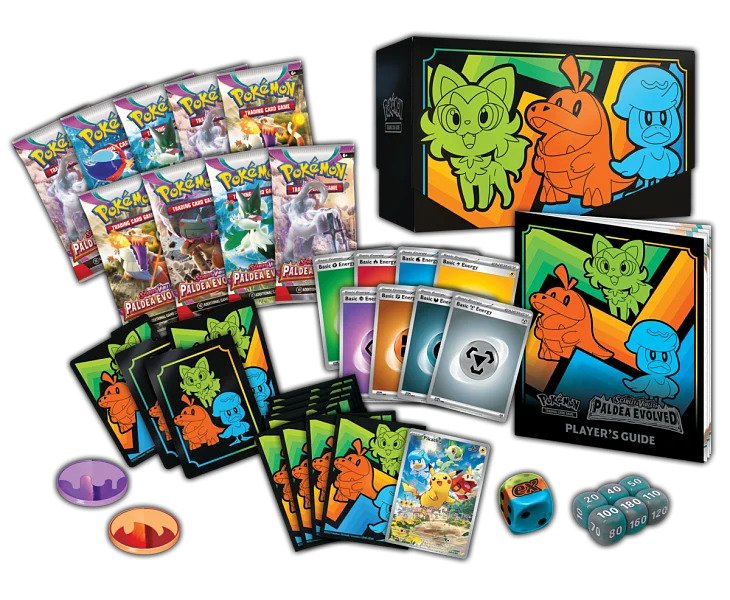 Nintendo Pokémon TCG: SV02 Paldea Evolved - Elite Trainer Box Obrázek