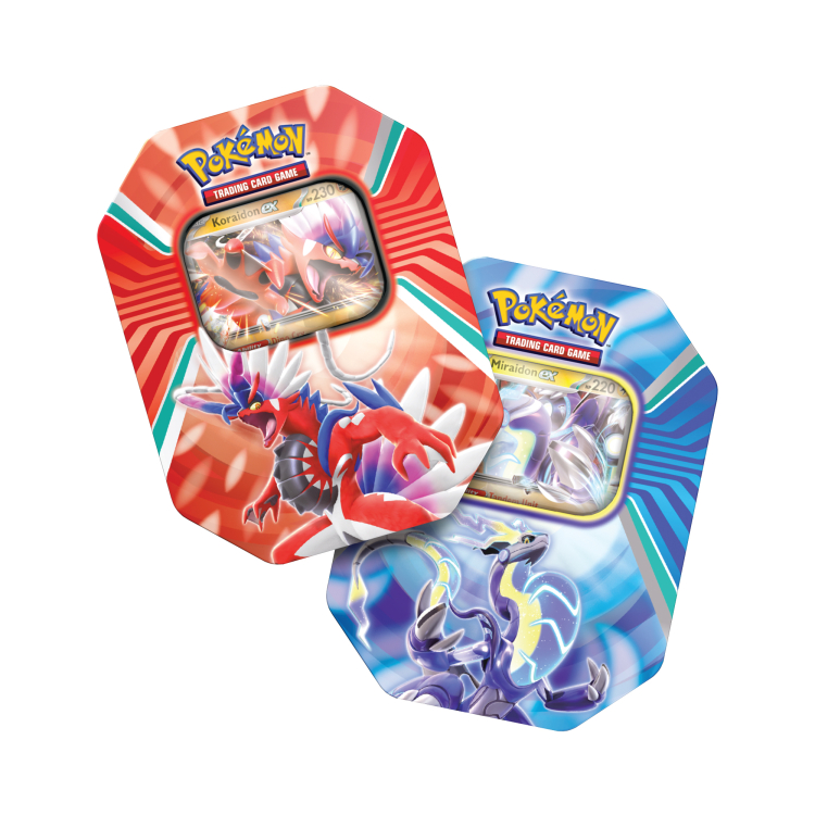 Nintendo Pokémon TCG: Paldea Legends Tin Barva: Červená Obrázek