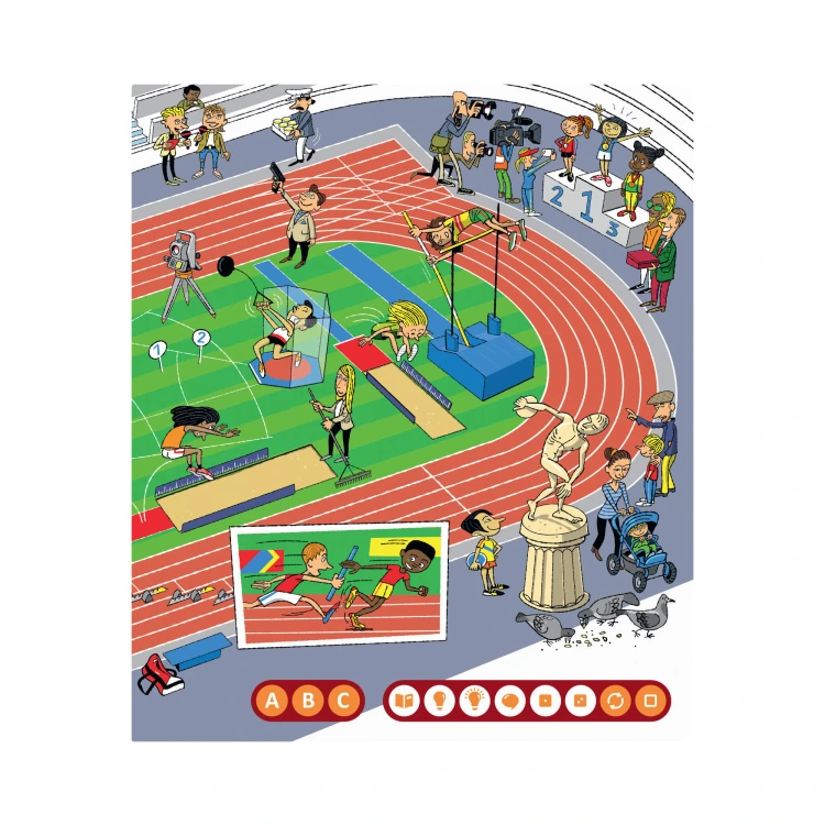 Albi Kouzelné čtení - Hravý sport Obrázek