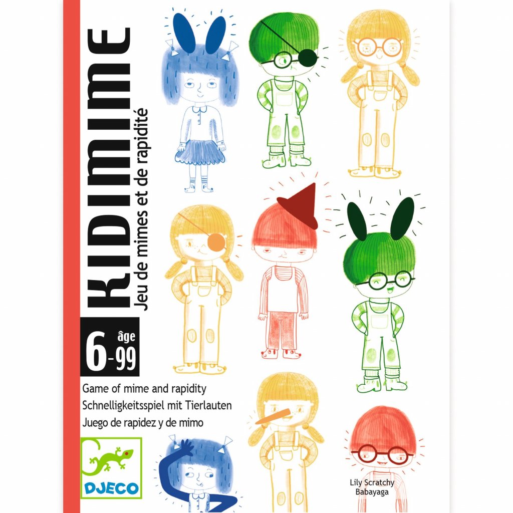 Djeco Karetní hra Kidimime Obrázek