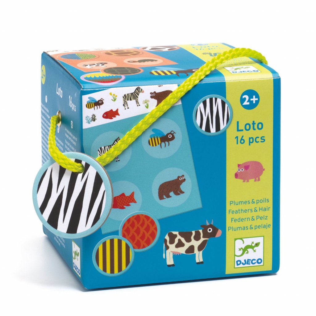 Djeco Loto v krabičce - Zvířecí oblečky Obrázek