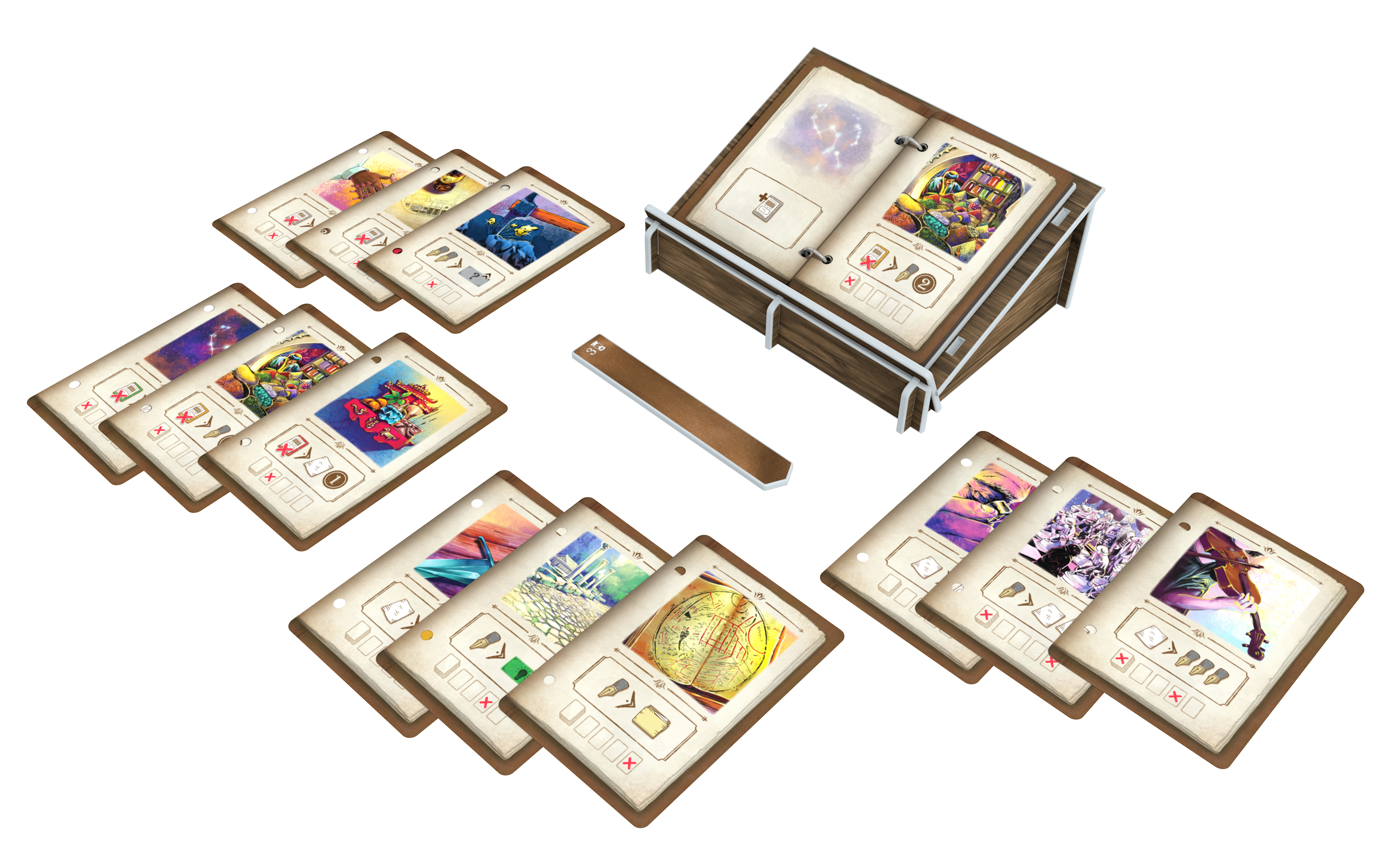 TLAMA games Books of Time CZ/EN Obrázek