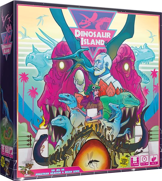 Pandasaurus Games Dinosaur Island Obrázek