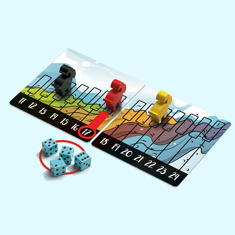 BoardGameTables.com (allplay) Mountain Goats: Big Mountain Obrázek