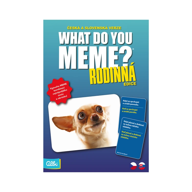 Albi What Do You Meme CZ: Rodinná edice Obrázek
