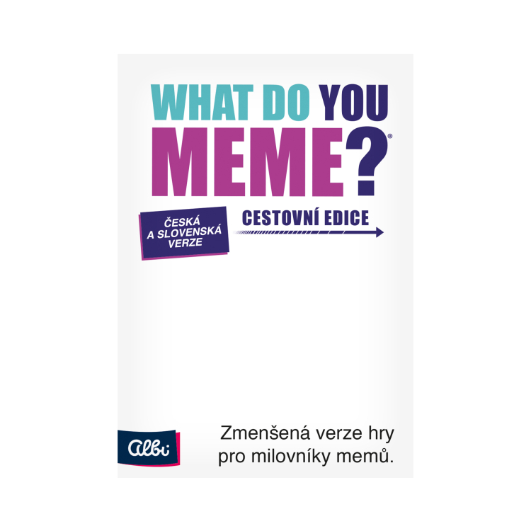 Albi What Do You Meme CZ: Cestovní edice Obrázek