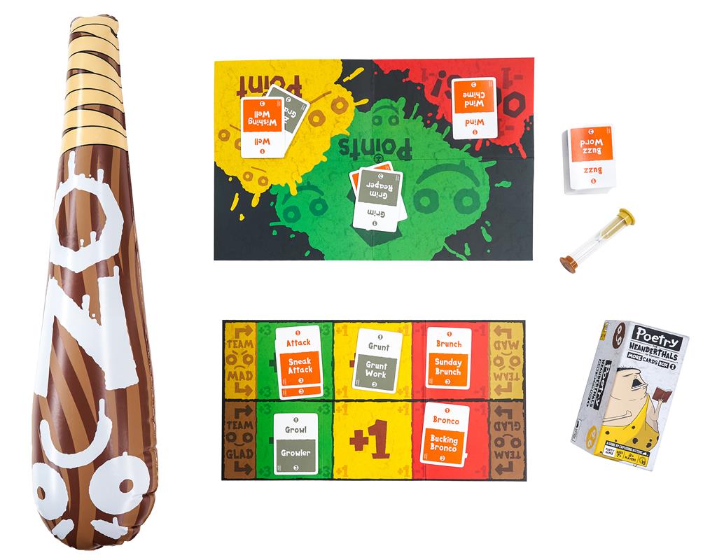 Exploding Kittens Poetry for Neanderthals: More Cards Box 1 Obrázek