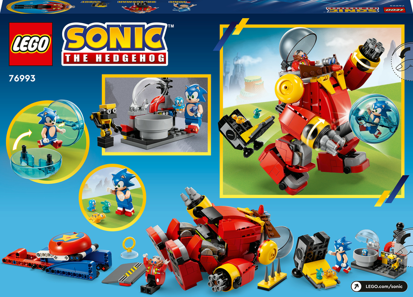 LEGO® Sonic the Hedgehog™ – Sonic vs. Death Egg Robot Dr. Eggmana 76993 Obrázek