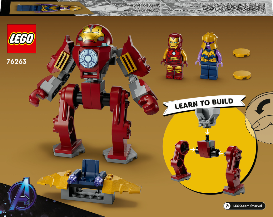 LEGO® Iron Man Hulkbuster vs. Thanos 76263 Obrázek