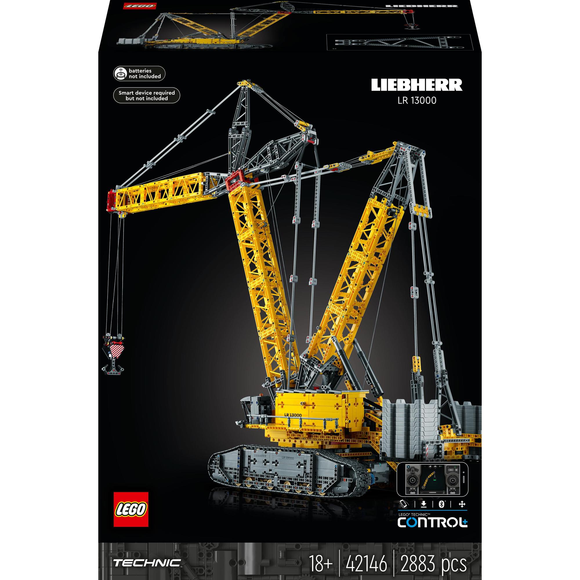 LEGO® Pásový jeřáb Liebherr LR 13000 42146 Obrázek