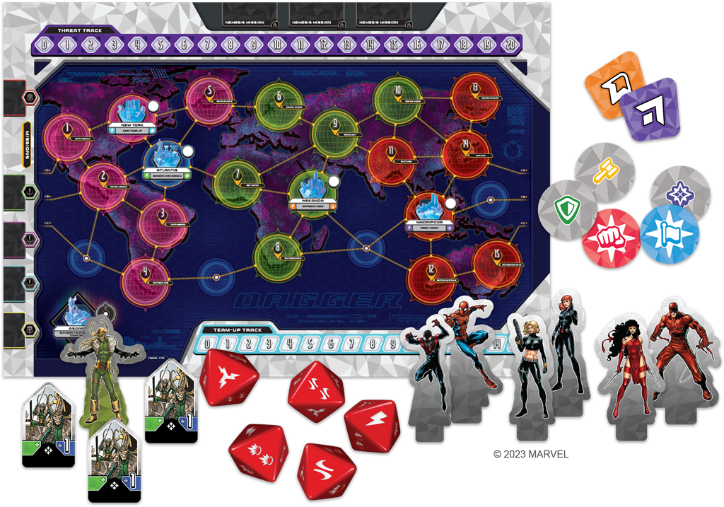 Fantasy Flight Games Marvel D.A.G.G.E.R. - EN Obrázek