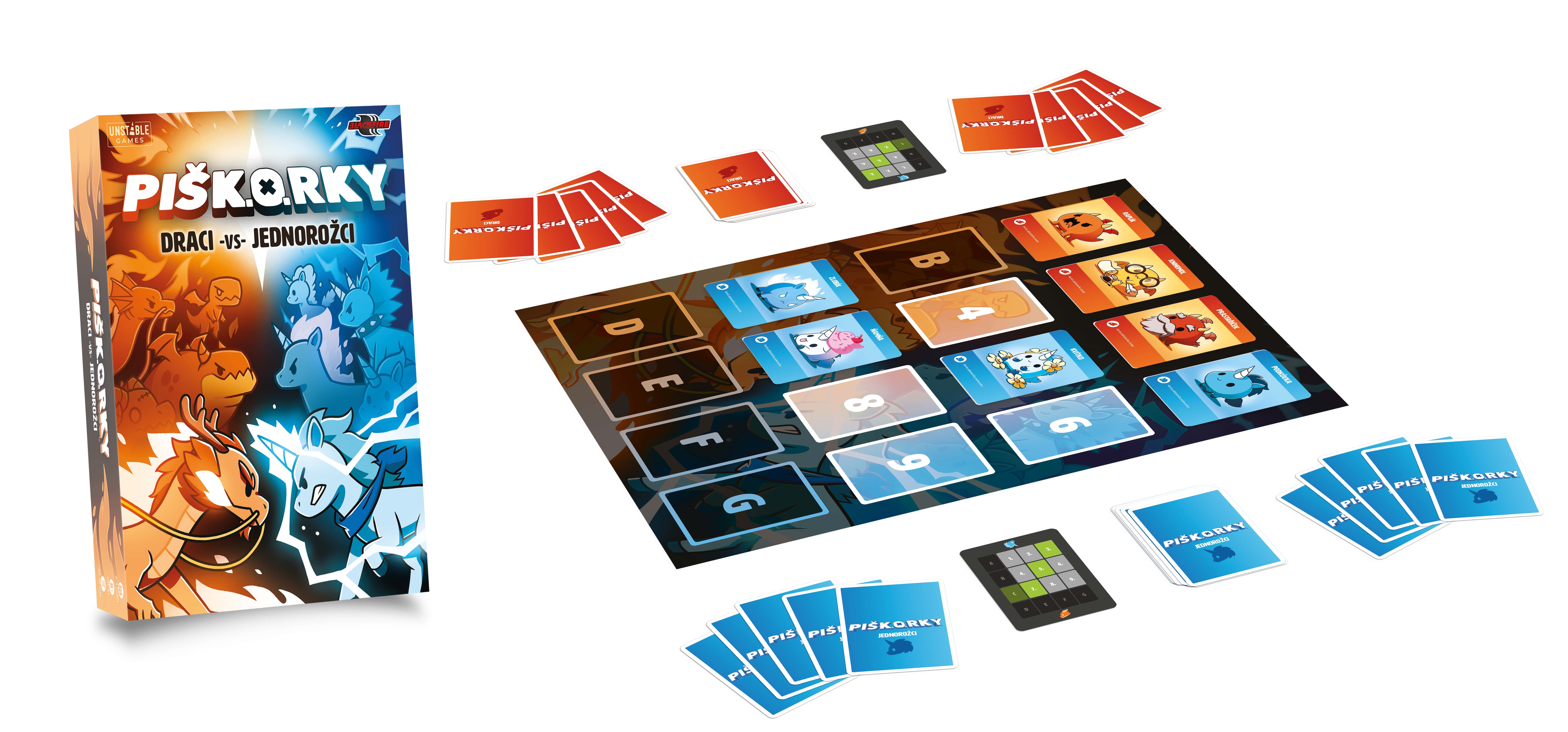 Blackfire CZ PIŠK.O.RKY: Draci vs Jednorožci Obrázek