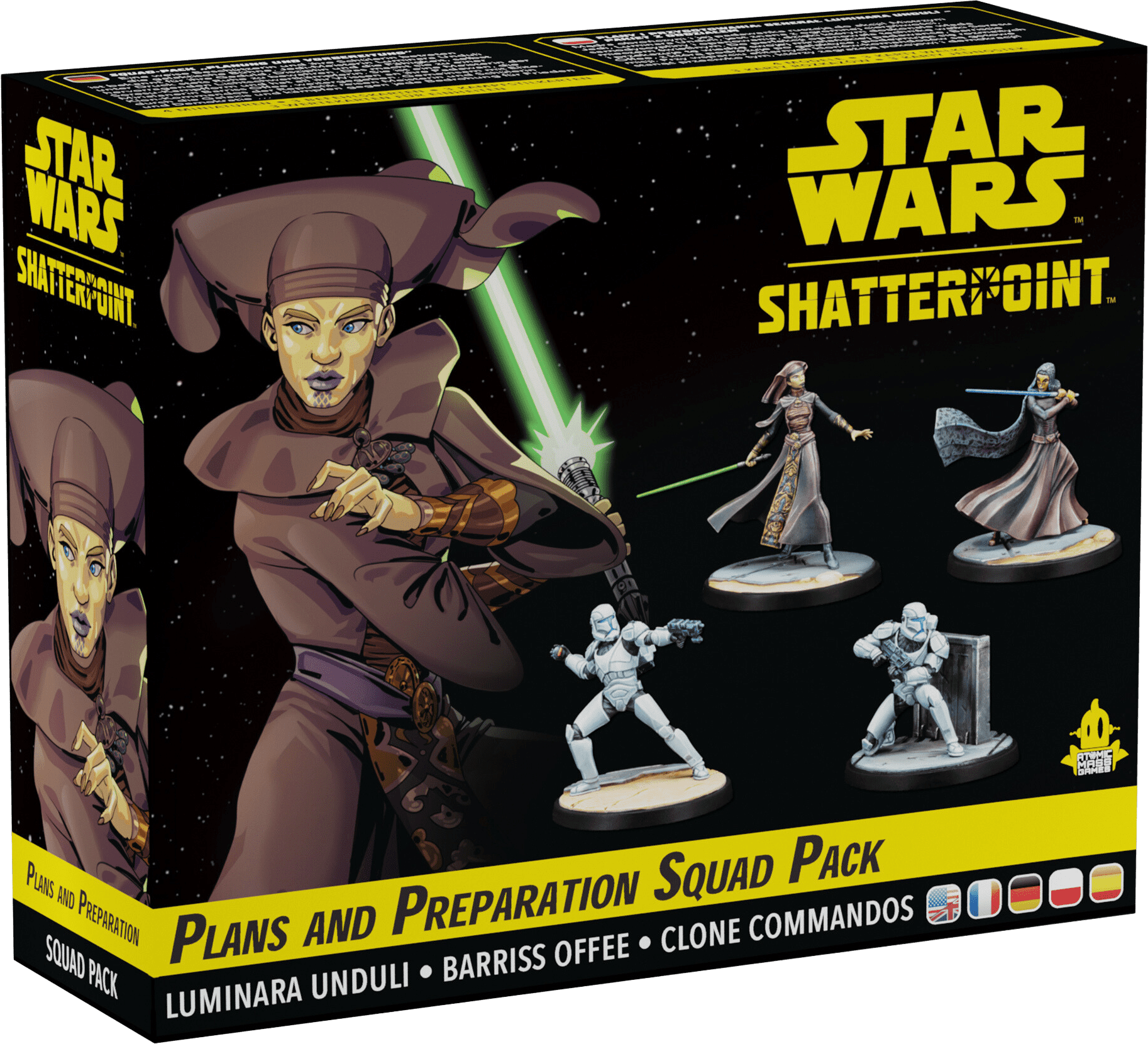 Atomic Mass Games Star Wars: Shatterpoint – Plans & Preparation Squad Pack - EN/FR/DE/PL/ES Obrázek