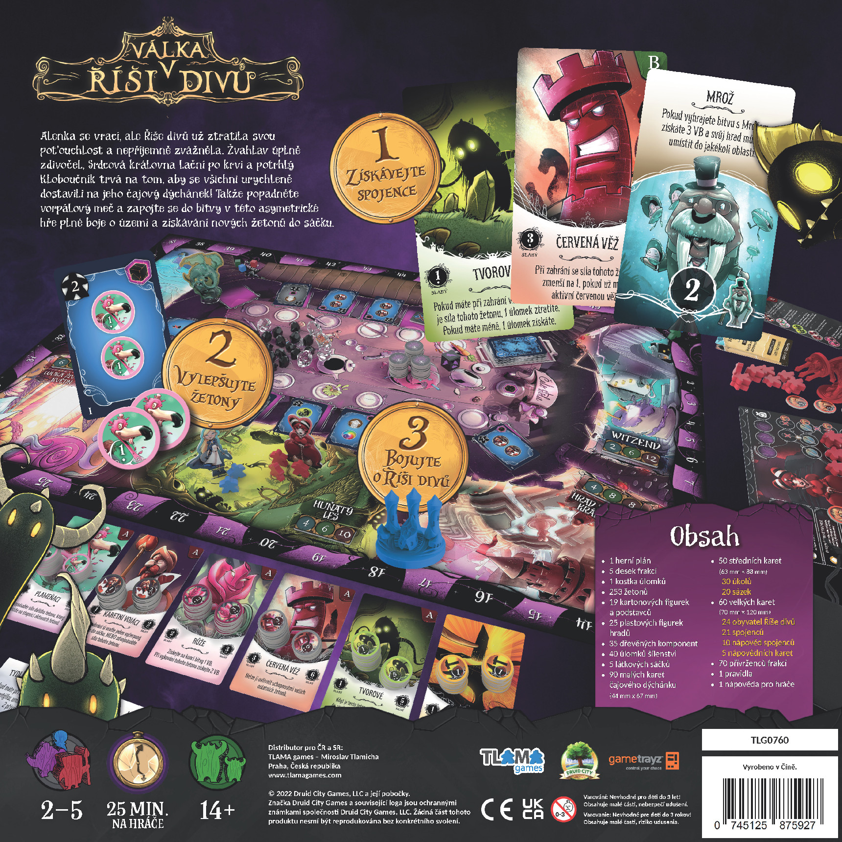 TLAMA games Válka v Říši divů Obrázek