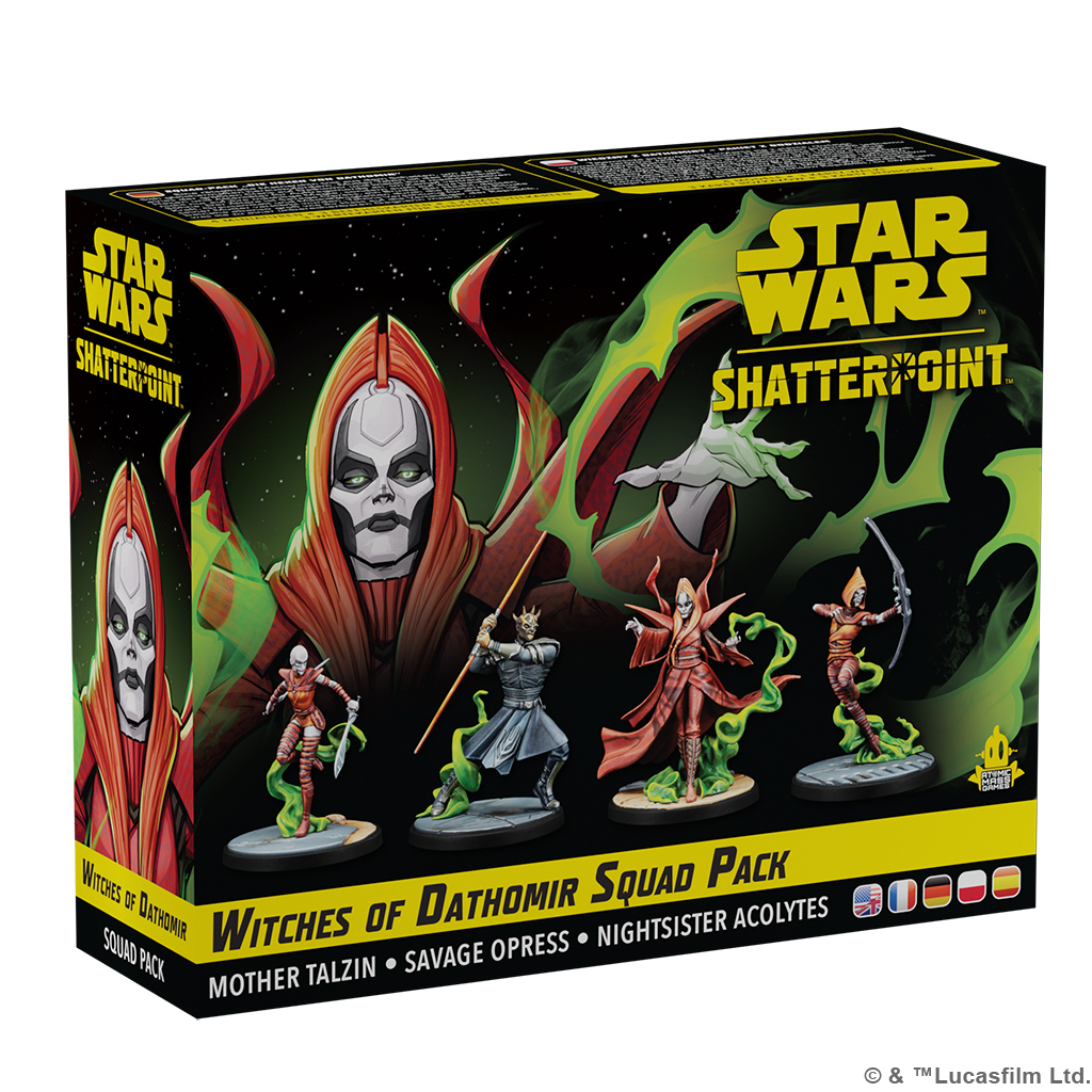 Atomic Mass Games Star Wars: Shatterpoint - Witches of Dathomir Squad Pack - EN/FR/PL/DE/ES Obrázek