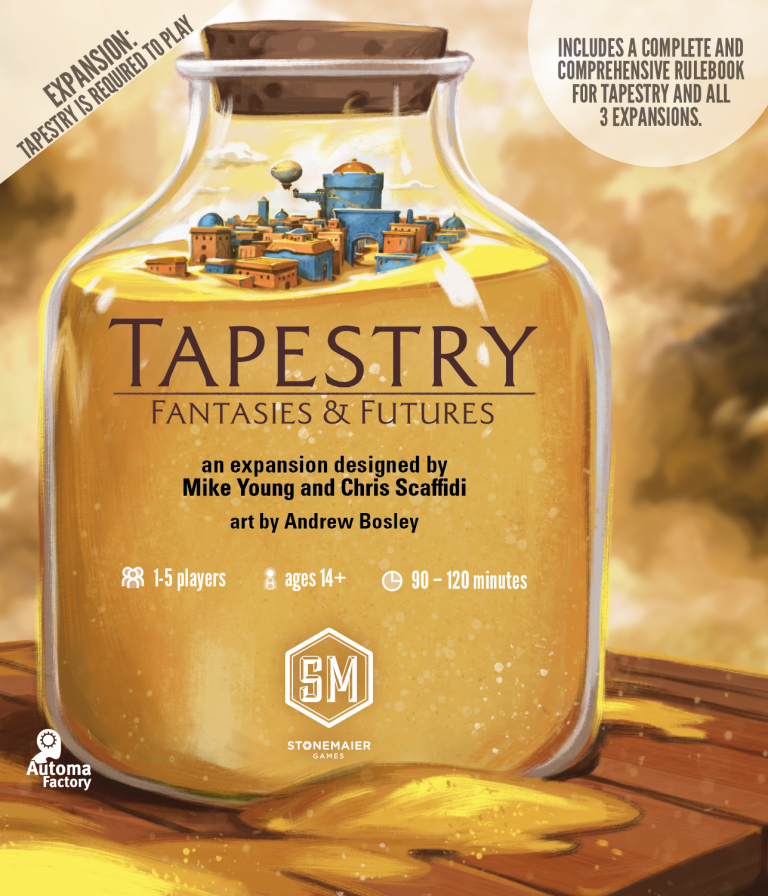 Stonemaier Games Tapestry: Fantasies & Futures - EN Obrázek