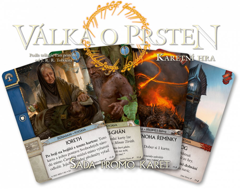 REXhry Válka o prsten: Karetní hra Obrázek